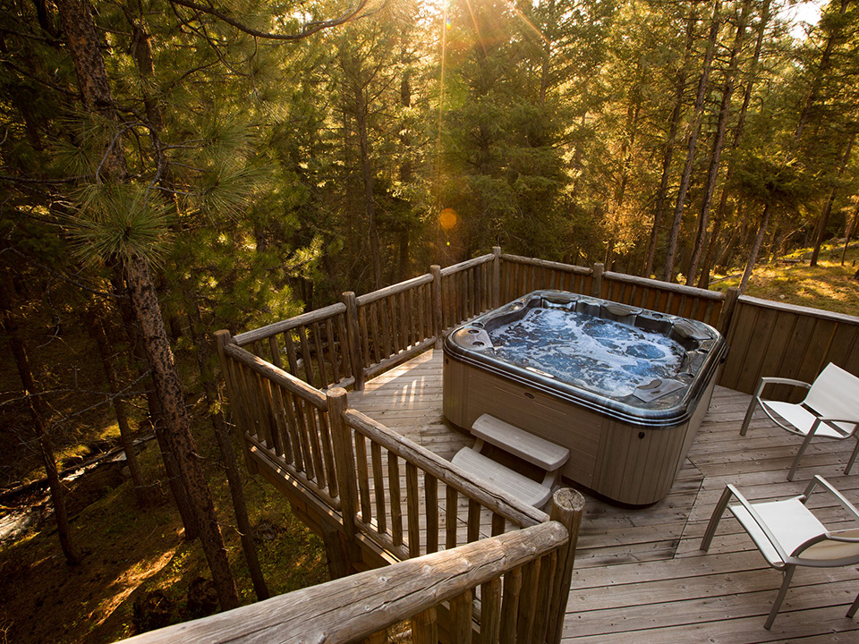 Luxury Ranch Cabins - Triple Creek Ranch Montana