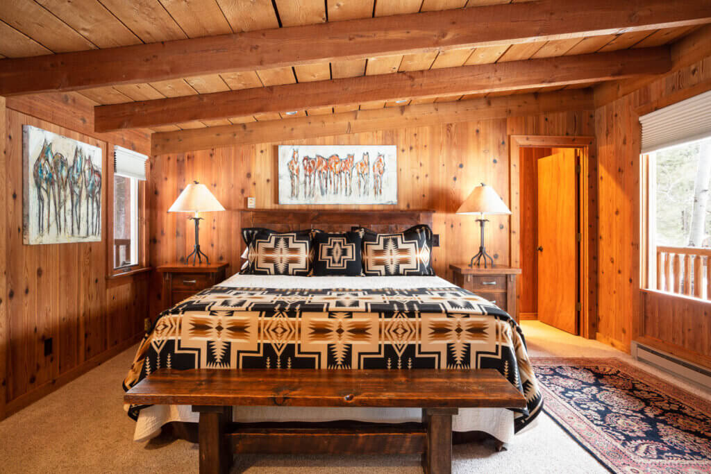 Cedar Cabin Bedroom