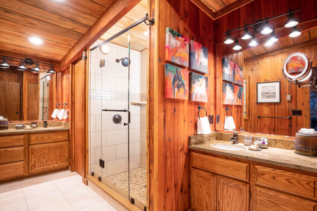 cabin bathroom