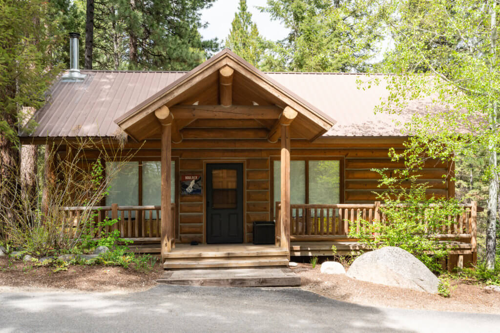 outside of cabin