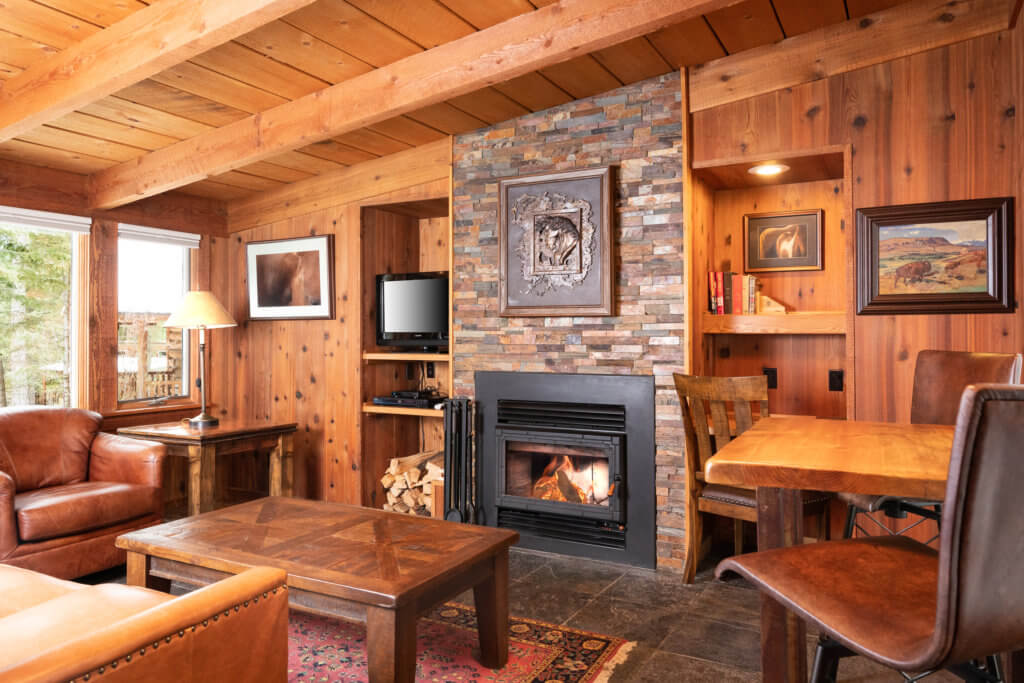 cabin living room