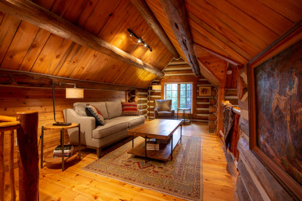 cabin loft area