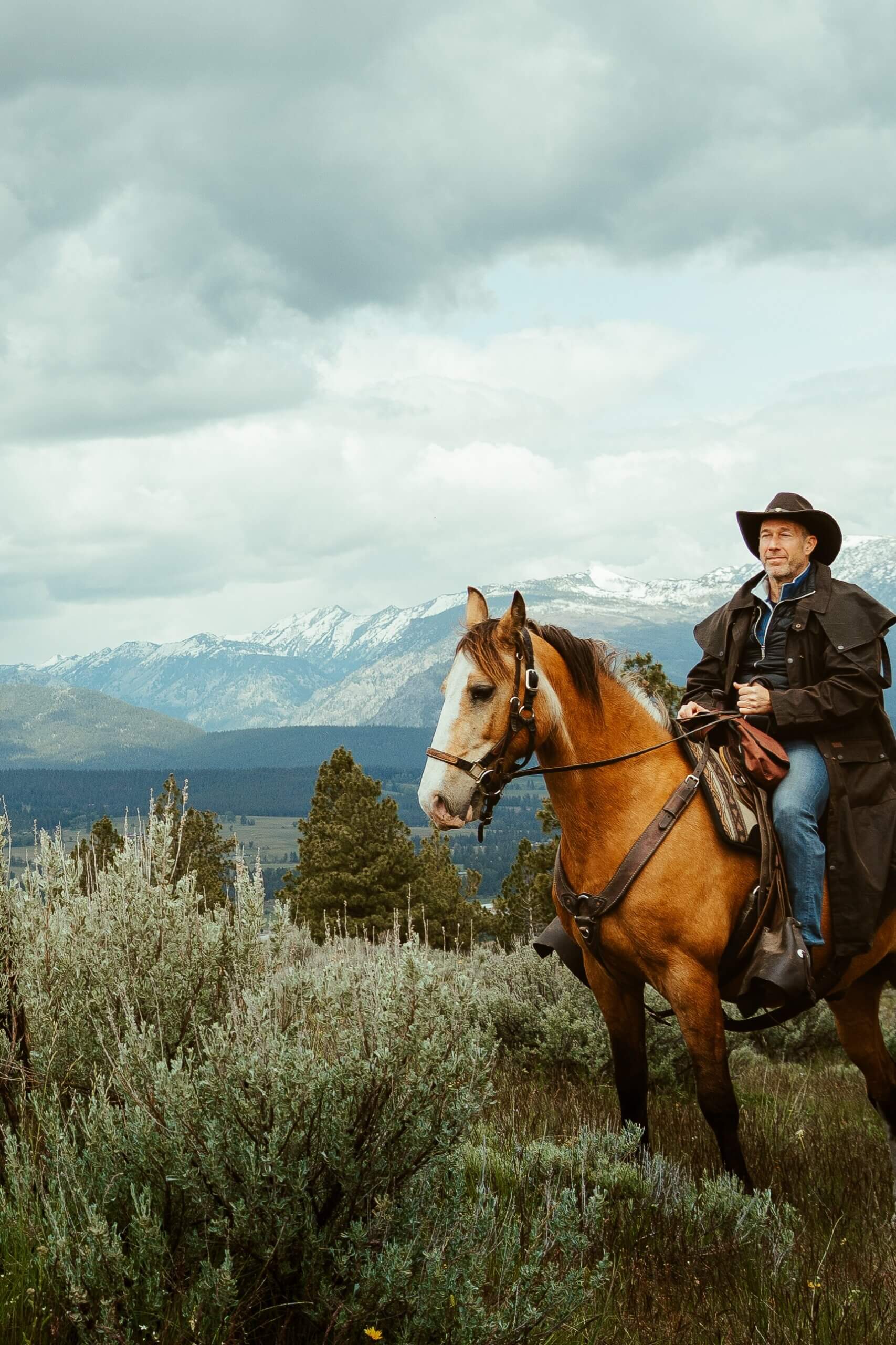 CB Ranch Cross Country Horseback Ride with Triple Creek Ranch