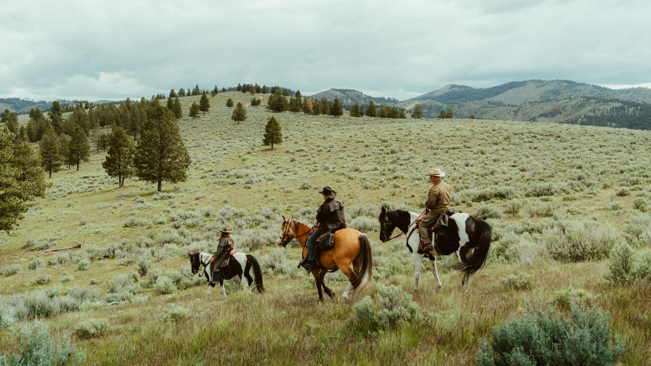 CB Ranch Cross Country Horseback Ride with Triple Creek Ranch