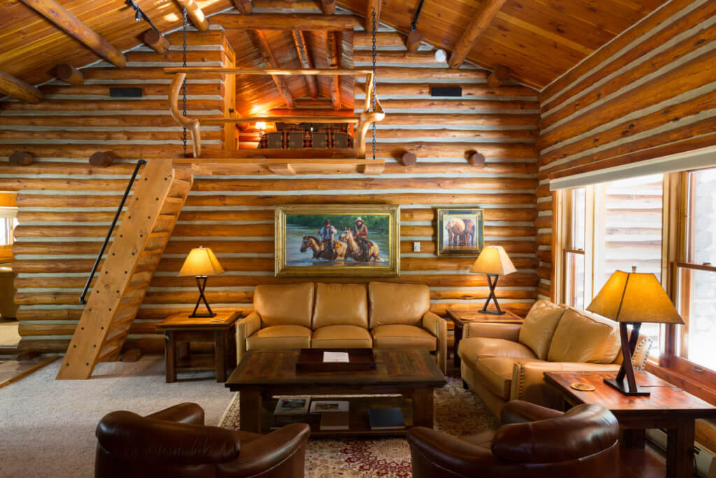 cabin living room