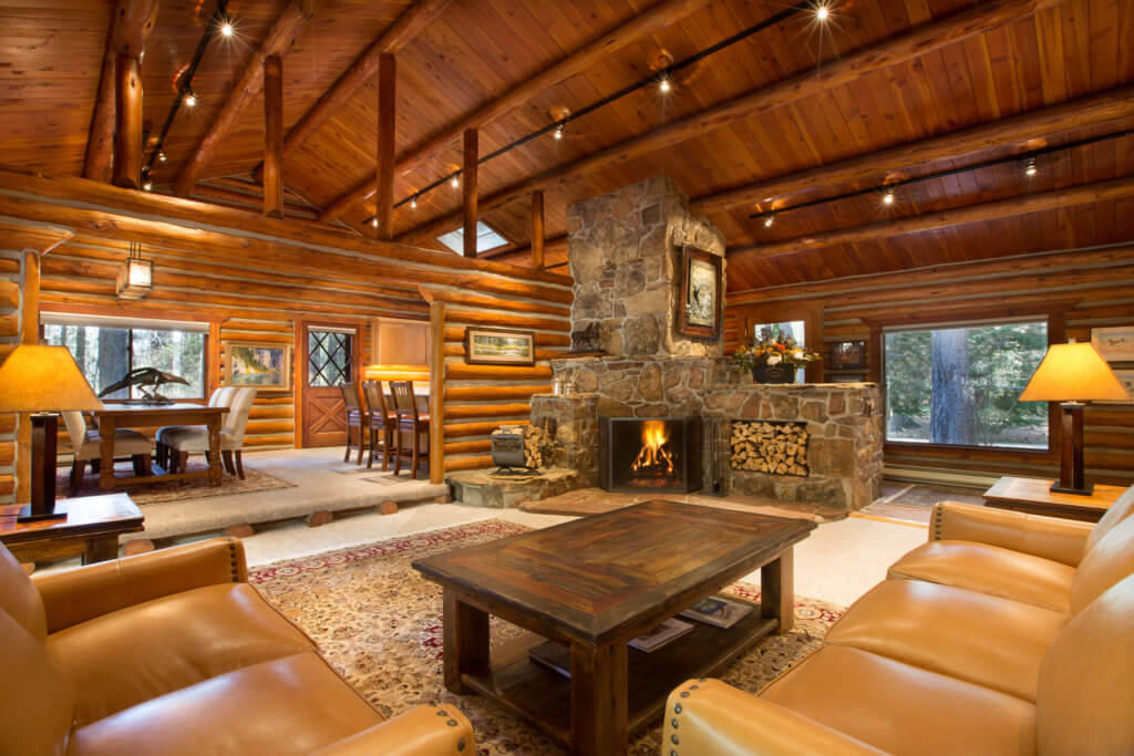 cabin living room