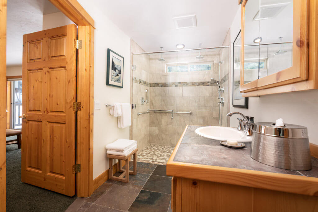 cabin bathroom