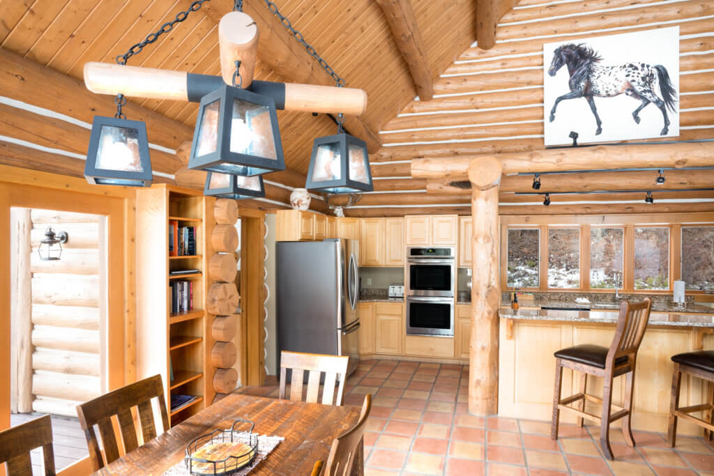 cabin kitchen