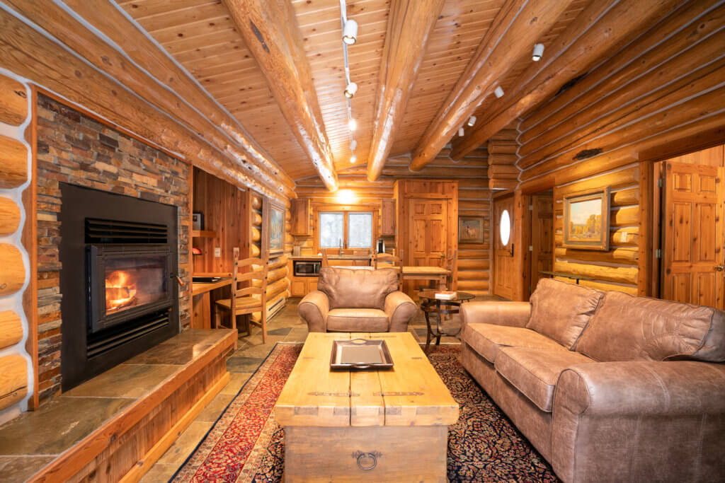 cabin living room