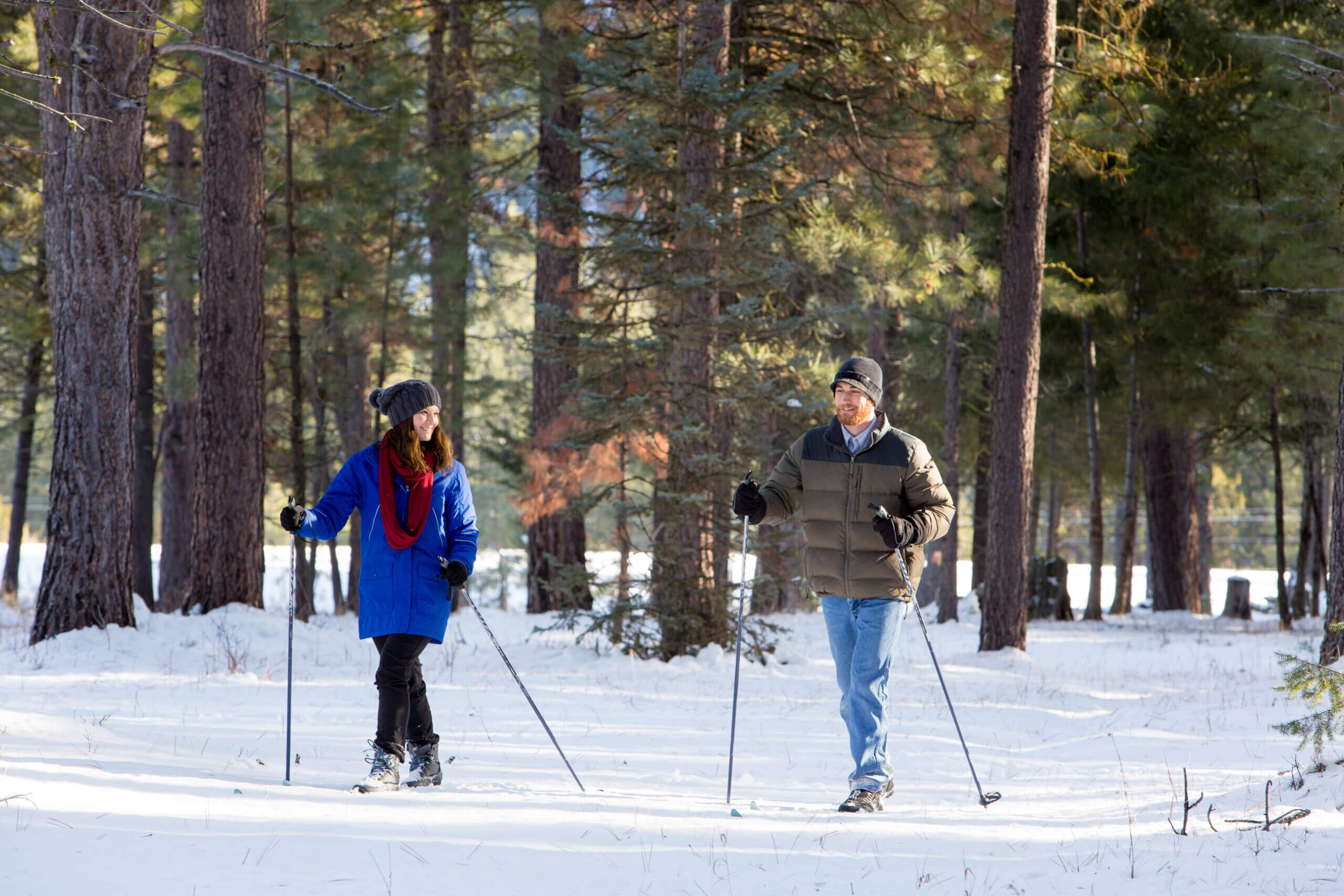 cross country skiing