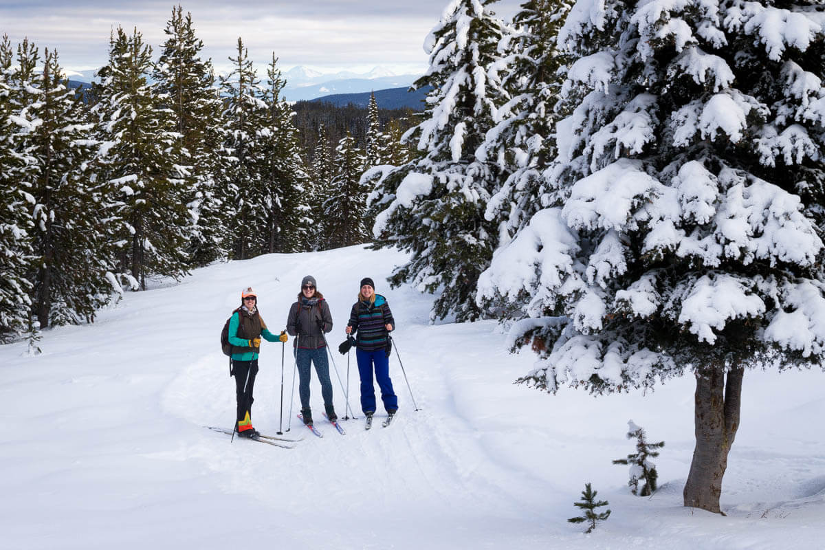 cross country skiing