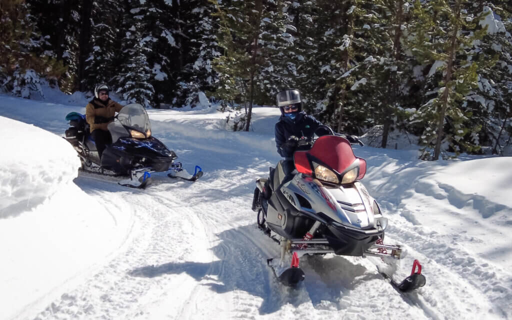 Snowmobiling Snowmobile