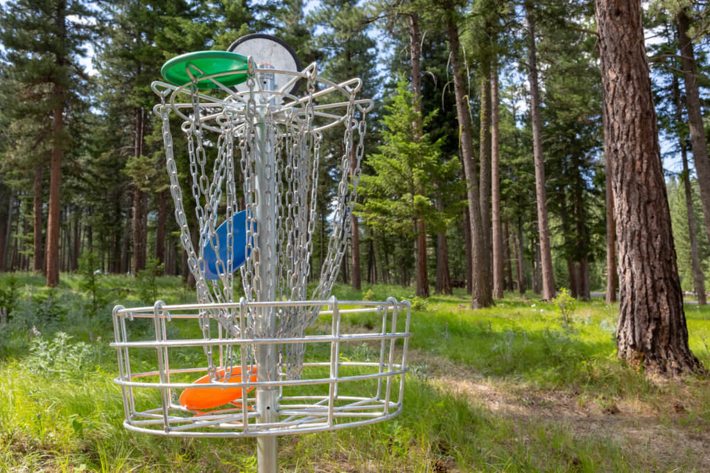 Frisbee golf coarse