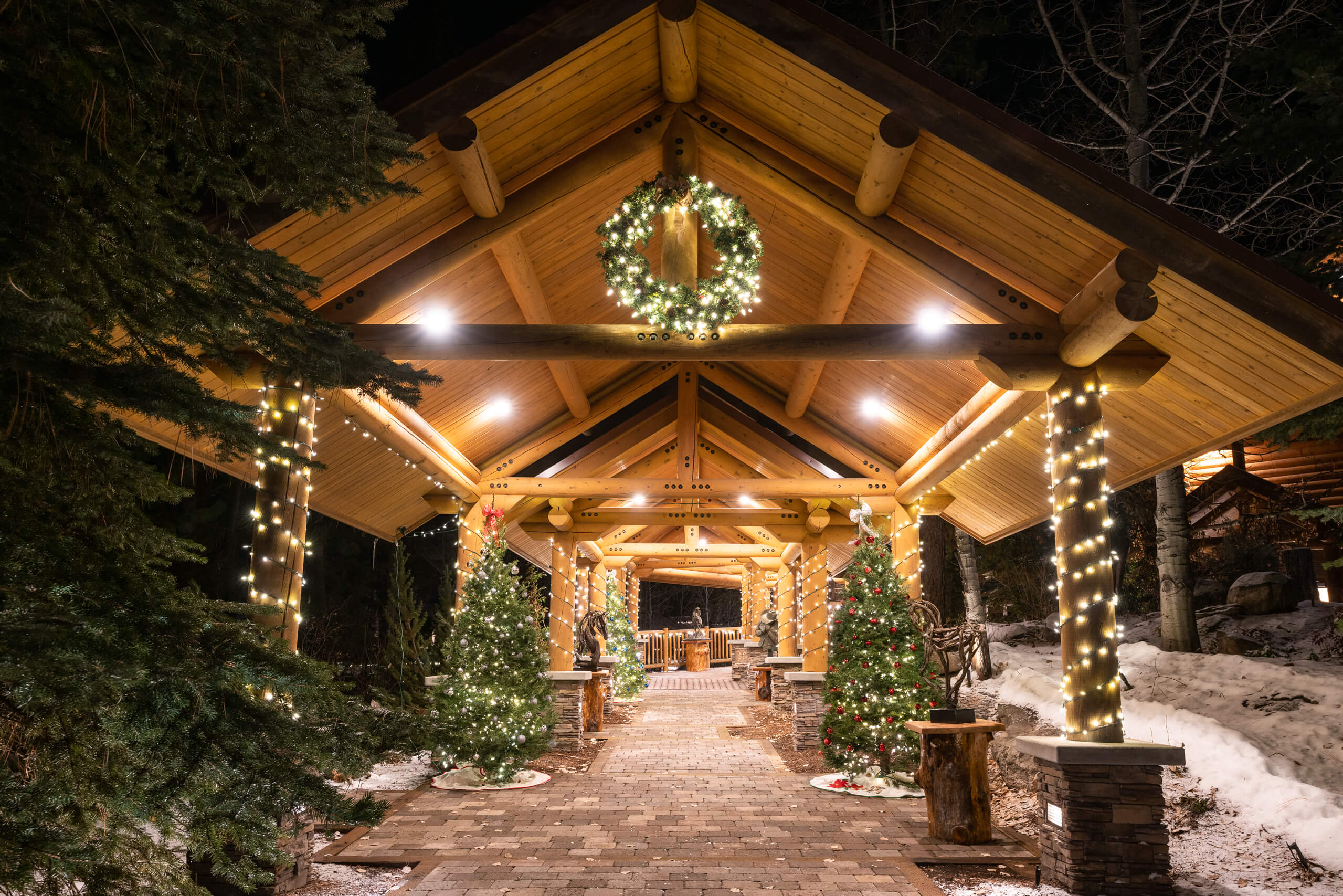 Lodge Christmas decor
