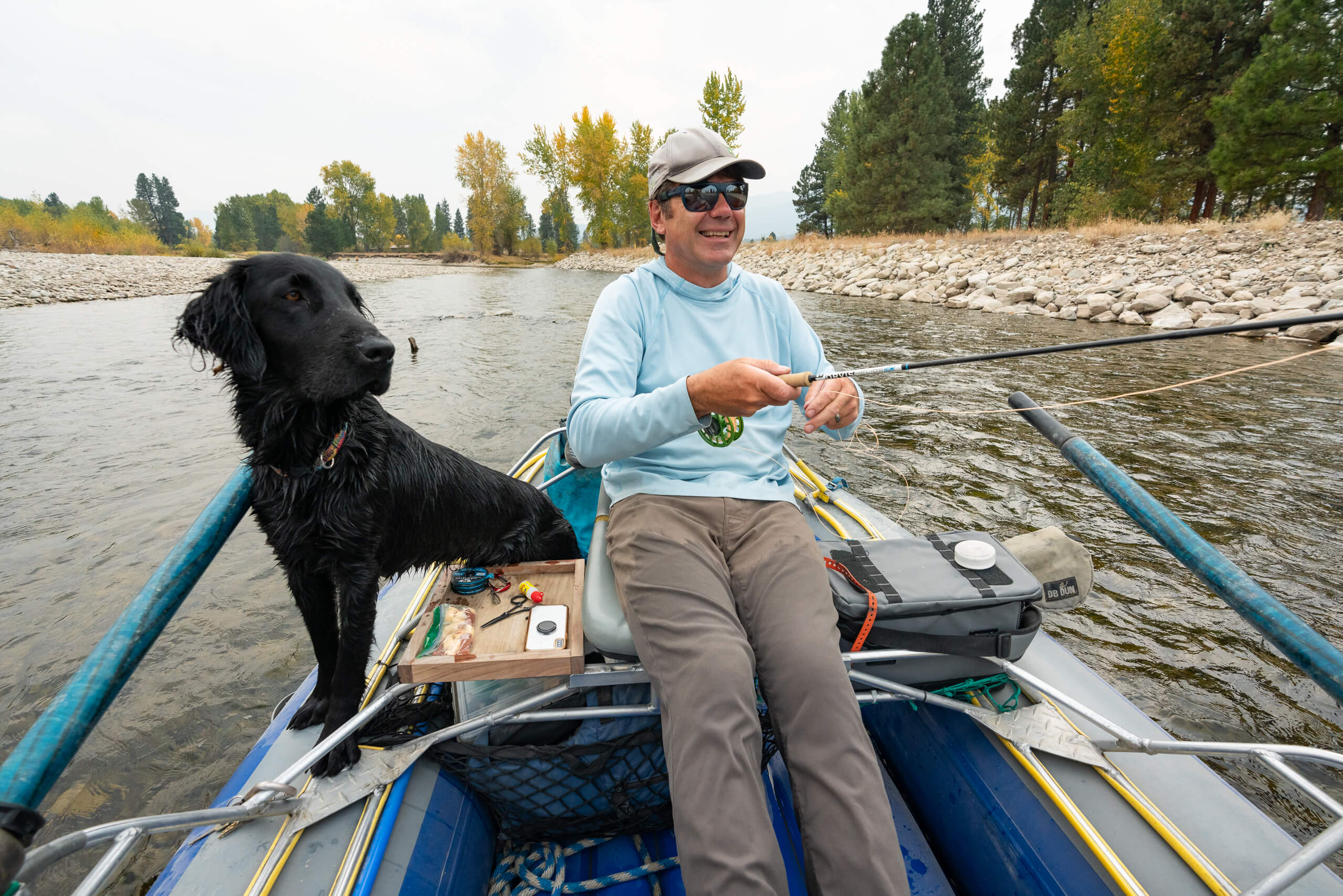 Fly Fishing in Fall on the Bitterroot River