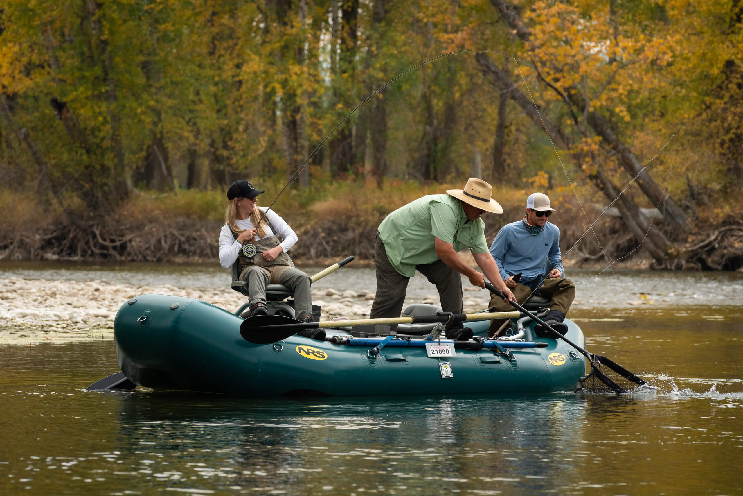 Fly Fishing in Fall on the Bitterroot River