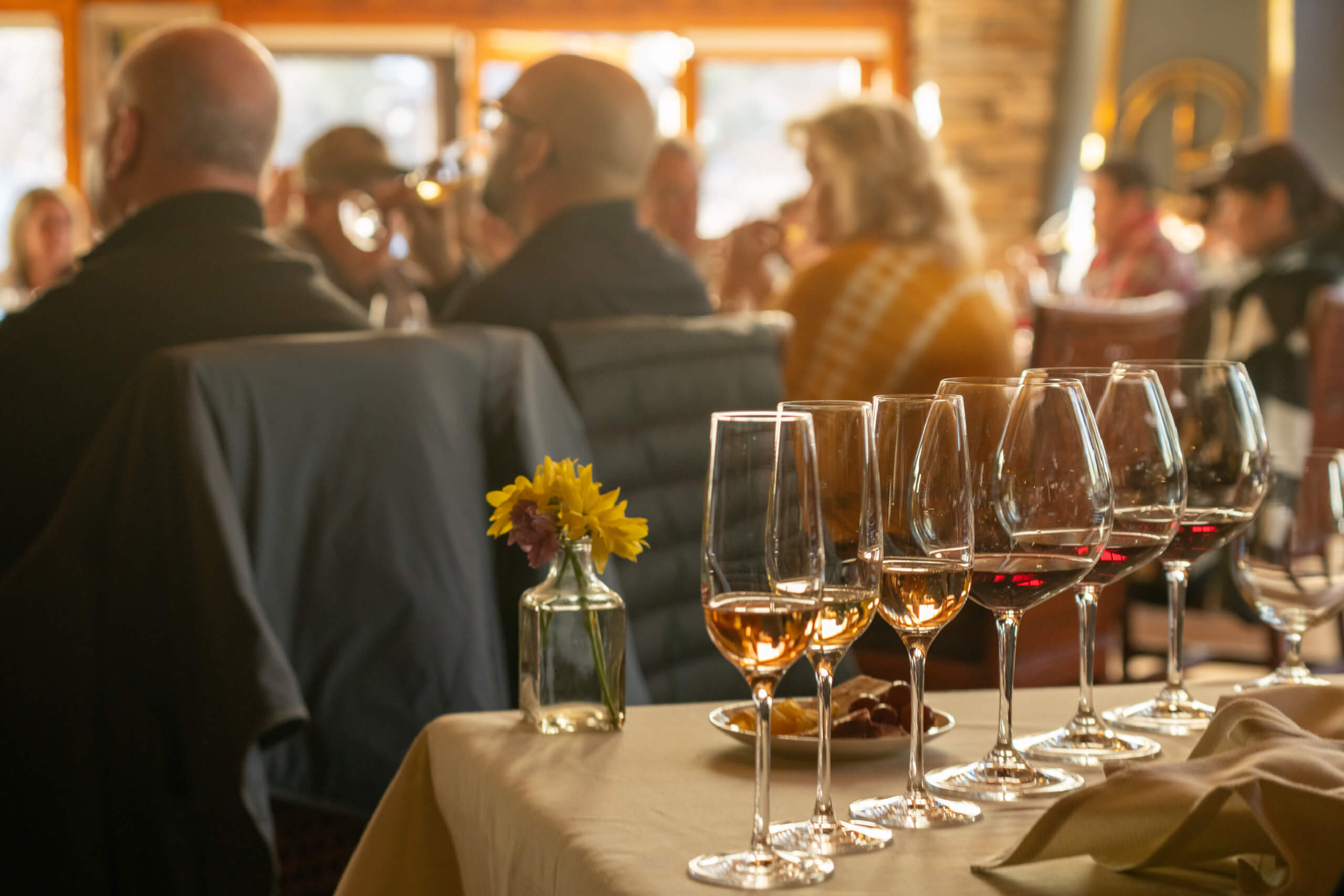 Schramsberg and Davies wine tasting