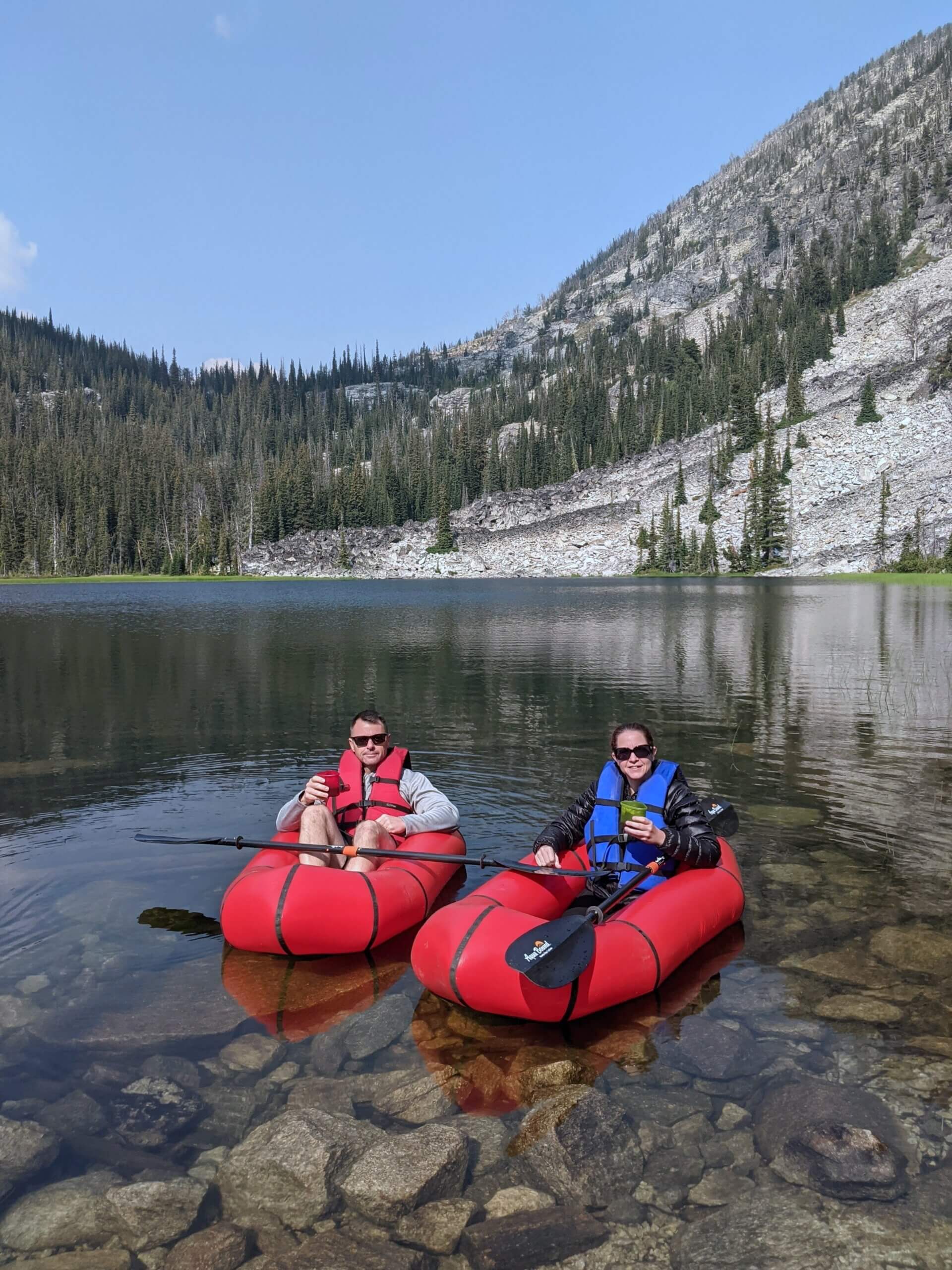 Alpine Packrafting Hike to Kayak with Bitterroot Backpacking