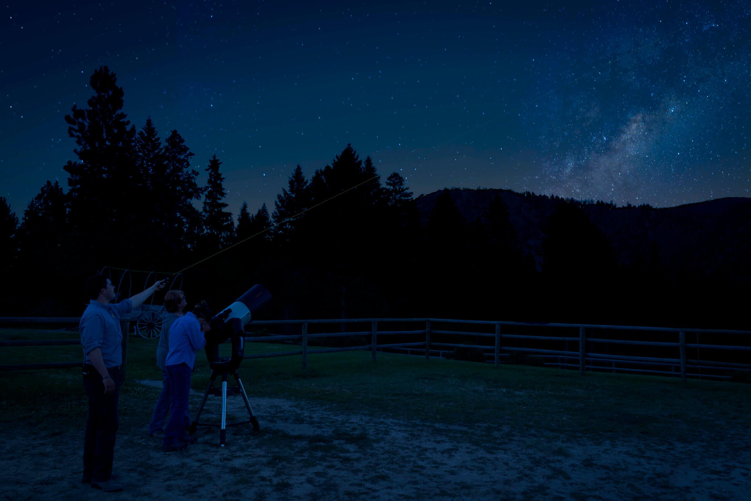 Triple Creek Ranch | Stargazing