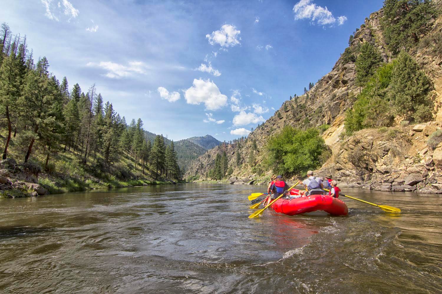 Salmon River Raft Float Tour with Rawhide River Trips