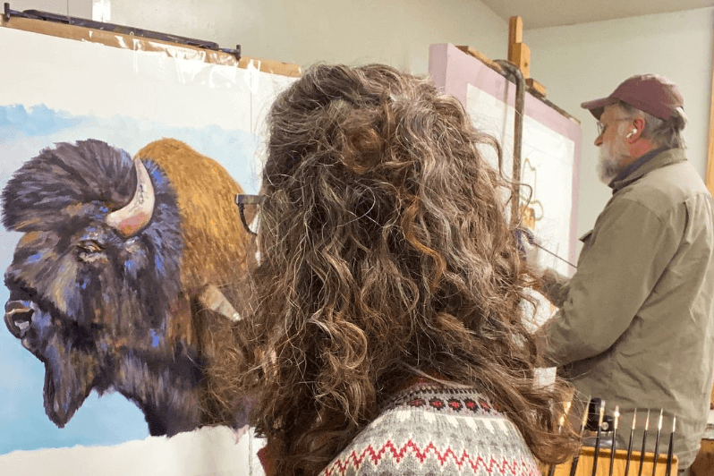 Artist in Residence Meagan and Michael Blessing