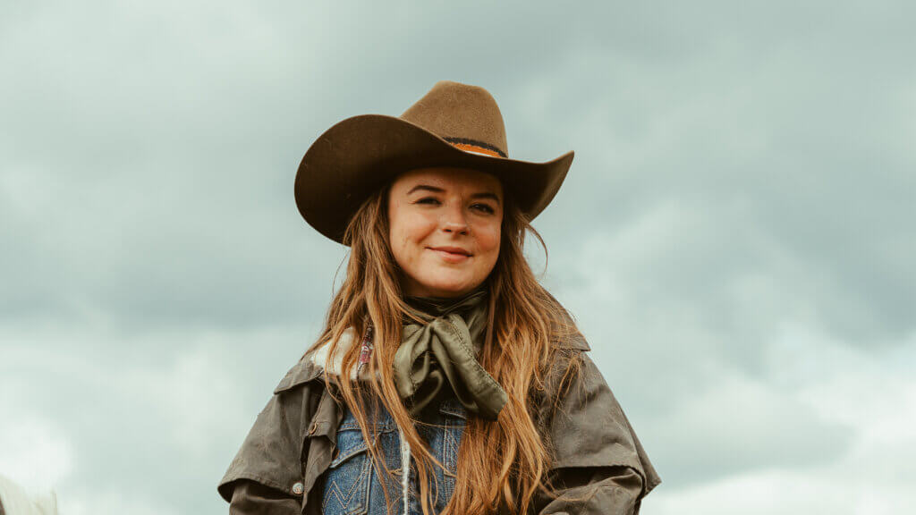 Triple Creek Ranch Wrangler Maddie on CB Ranch Cross Country Horseback Ride