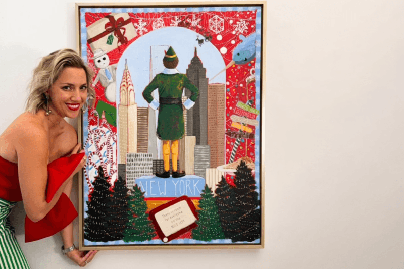 Mary-Catheryn Copper Corners Holiday Elf Art Workshop